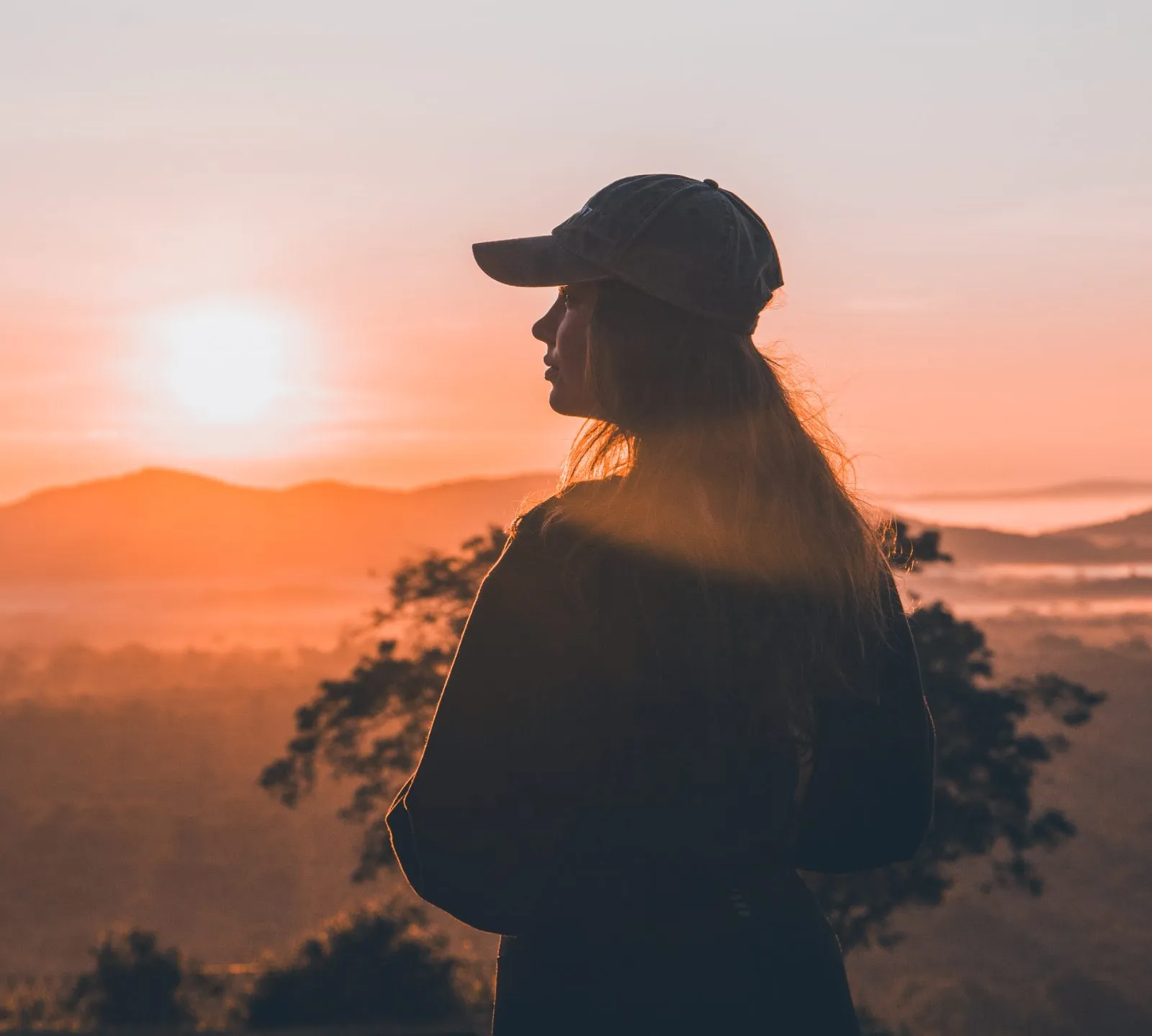 Landscape at sunrise